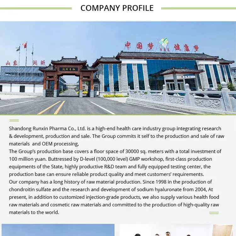 Factory Wholesale Bulk Best Function Chondroitin Sulfate Joint Health Chondroitin Sulfate