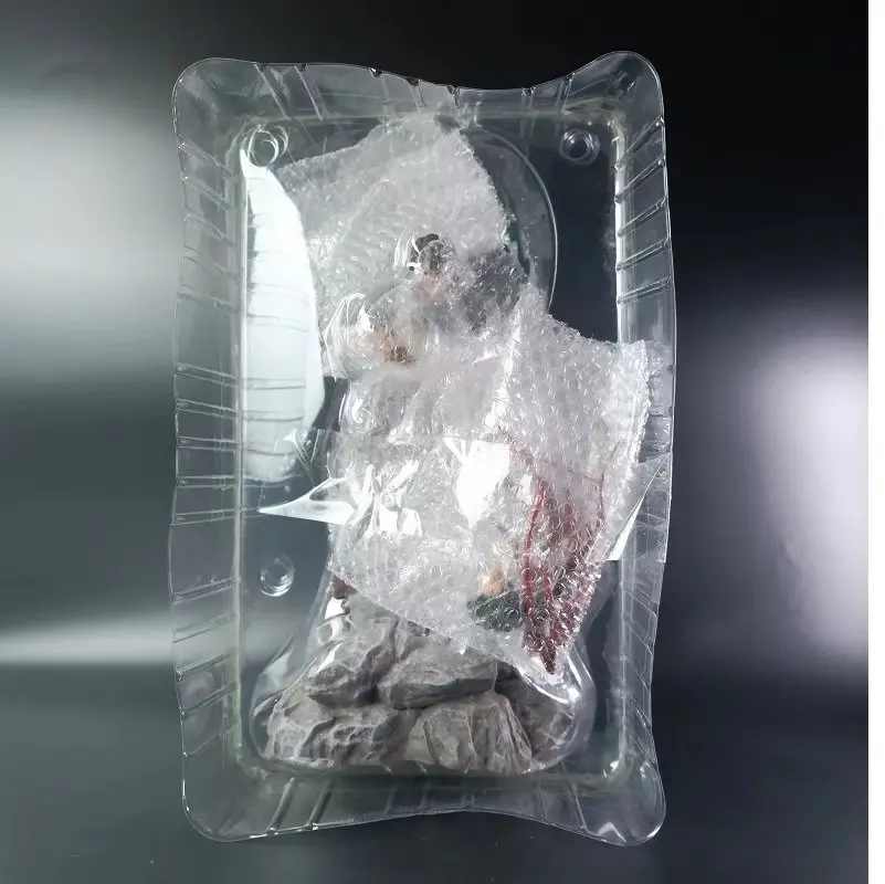 35CM Hot Anime Figure Attack on Shingeki No Kyojin Rivaille Ackerman Battle Damaged Double-headed Action Figures