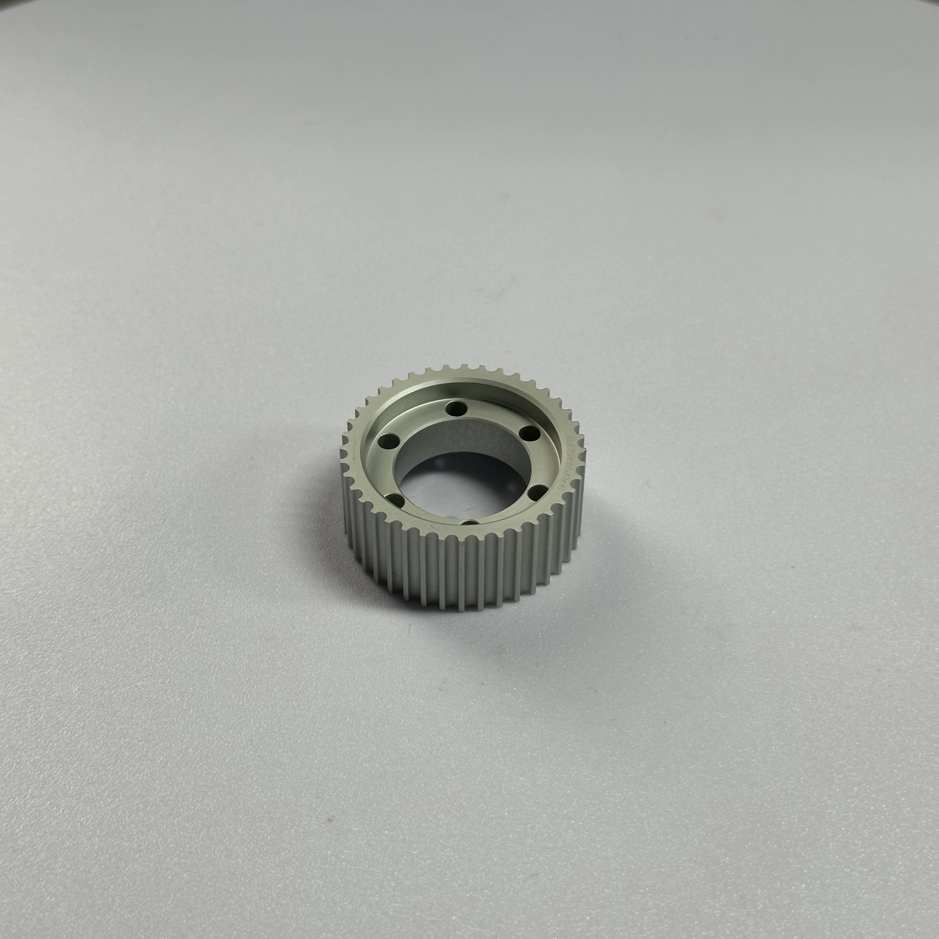 Unique Design High Quality 40 Teeth Aluminum Natural Anodizing Timing Belt Pulley for Machinery