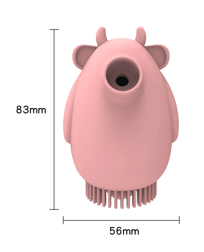 New Arrival Cute Cow Clitoral G-Spot Sucking Vibrator Sex Toys Women Clitoris Stimulator Pussy Breast Massage Sucker