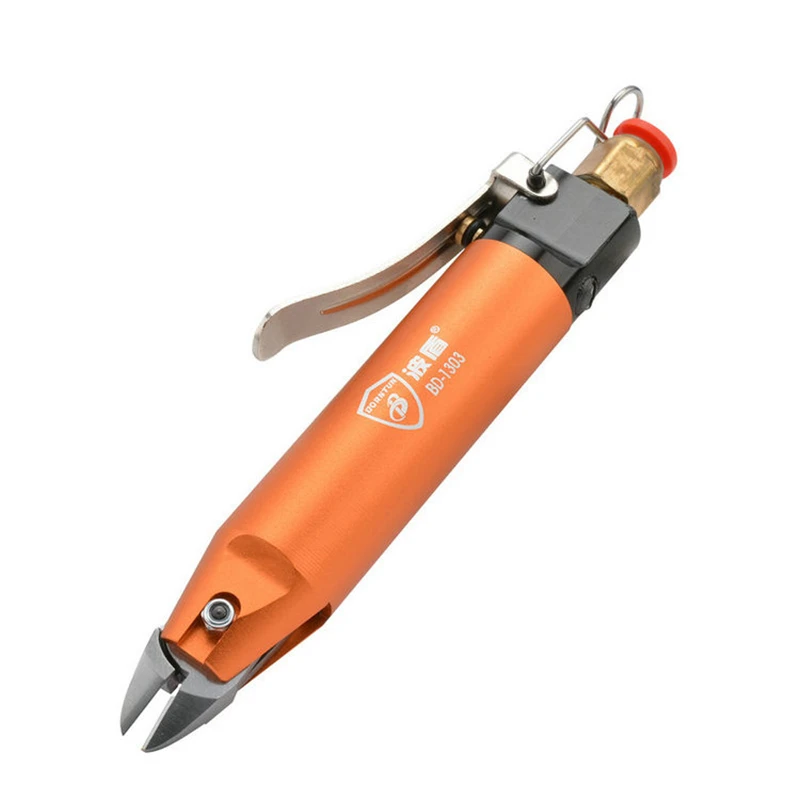 Borntun Pneumatic Air Cutter Scissors ear Cutting 1mm Plastic 0.5mm Copper Wire Pneumatic Air Shearing Accessory Tools Kit Set