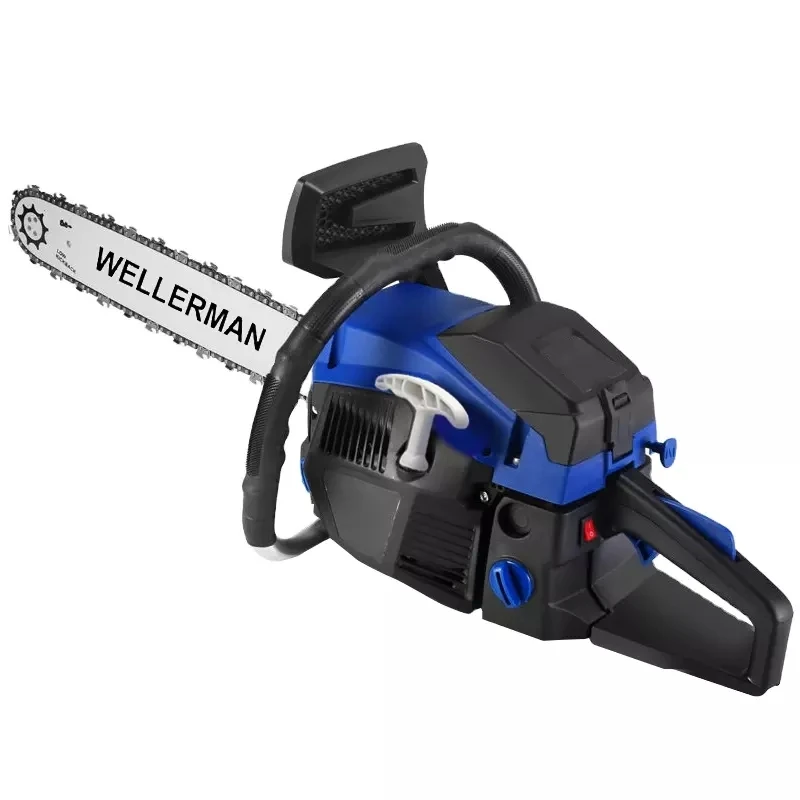 20 дюймов светодиодные панели Пильная цепь 2-ходовыми цепными пилами Профессиональный 52cc бензиновая бензопилы