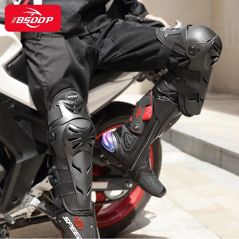 BSDDP Off Road Motorcycle Knee and Elbow Pads Four Piece Sets Racing Sports Knee Pads Wholesale