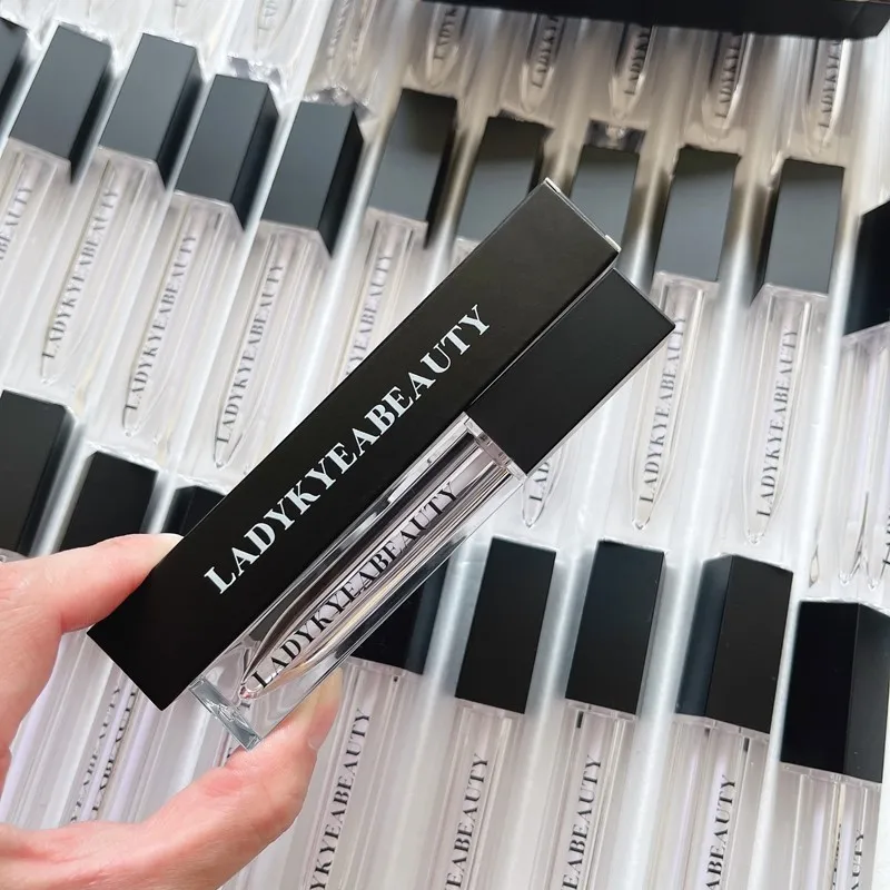 Square Empty Lip Gloss Tube custom wide variety Logo7ml wholesale