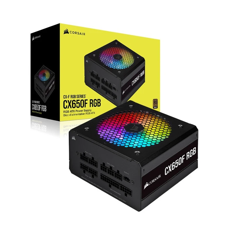 CX650F RGB 650W ATX 80 PLUS Бронзовый блок питания для