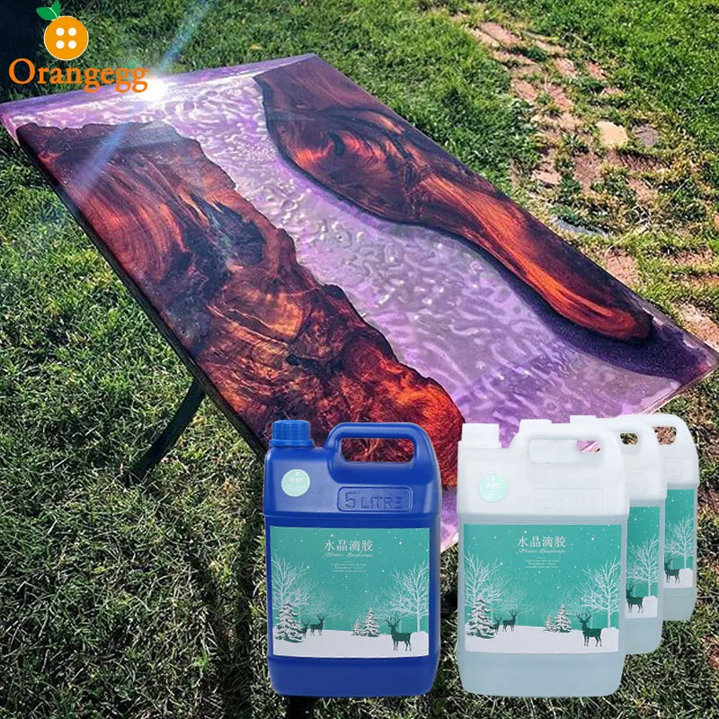 Orangegg Transparent Casting Clear Coating Bar/Table/Counter Top Epoxy Resin Manufacturer