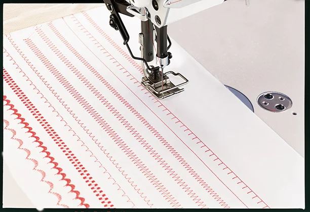 Second Hand Original Japanese Brand Jukis 2290CF-7 Herringbone Sewing Machine With Computerized Zigzag Sewing Machine For Sale