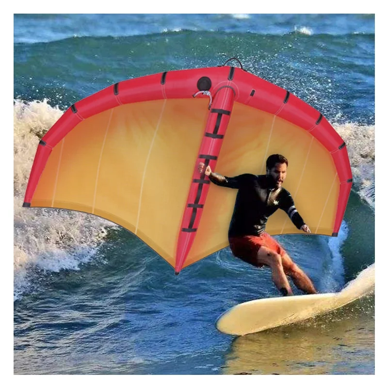 HOT SALE Red Surfing Wings Spinnaker Kite Subplate for Windsurf Sea Surfboard Kite High Quality Kitesurfing Kite