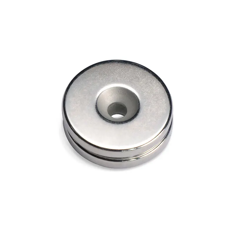 Disc NdFeB Round Magnets With Countersunk Hole