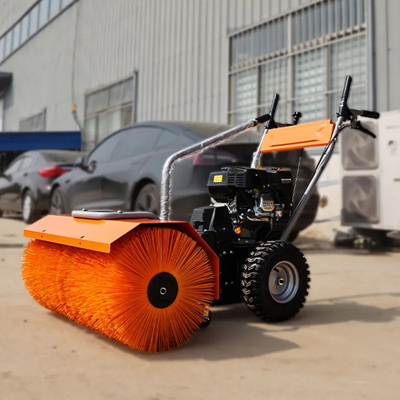 small fully automatic hand-held snow sweeper municipal sanitation household small snow sweeper