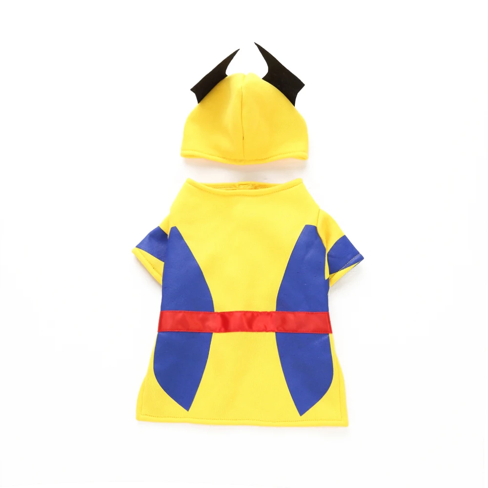 Hot Sale Halloween Wolverine Role-playing Clothes Dog Pet Halloween Pet Costume