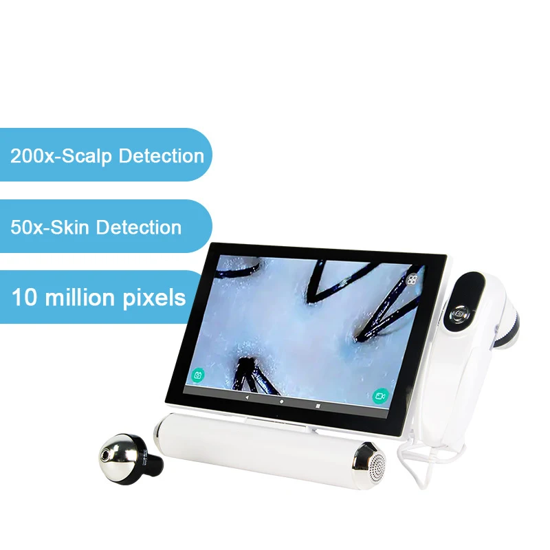 Smart Detector for Skin and Scalp Portable Skin and Hair Analyzer Machine Hair Analyzer Scalp Beauty Device