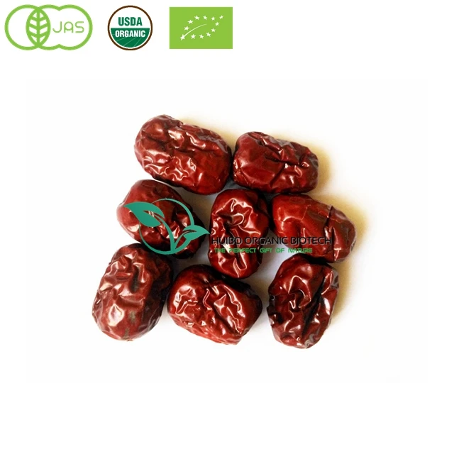  JAS NOP EU органический Сертифицированный jujube/Сушеный