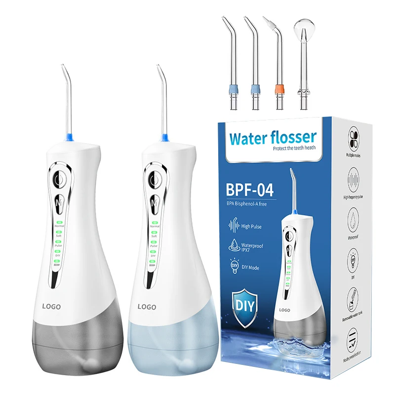 Free shipping Water Dental Flosser Waterproof Ipx7 Portable Oral Irrigator 30-130psi Electric Waterflosser For Household Teeth