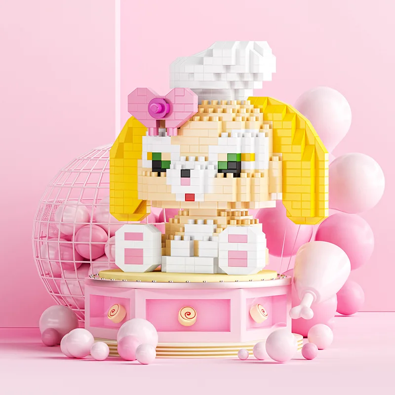 lego blocks Toy Handmade Model Cartoon Toy Eco Friendly Material Premium Custom Eva Purple Yellow Green White Doll Easy Assemble