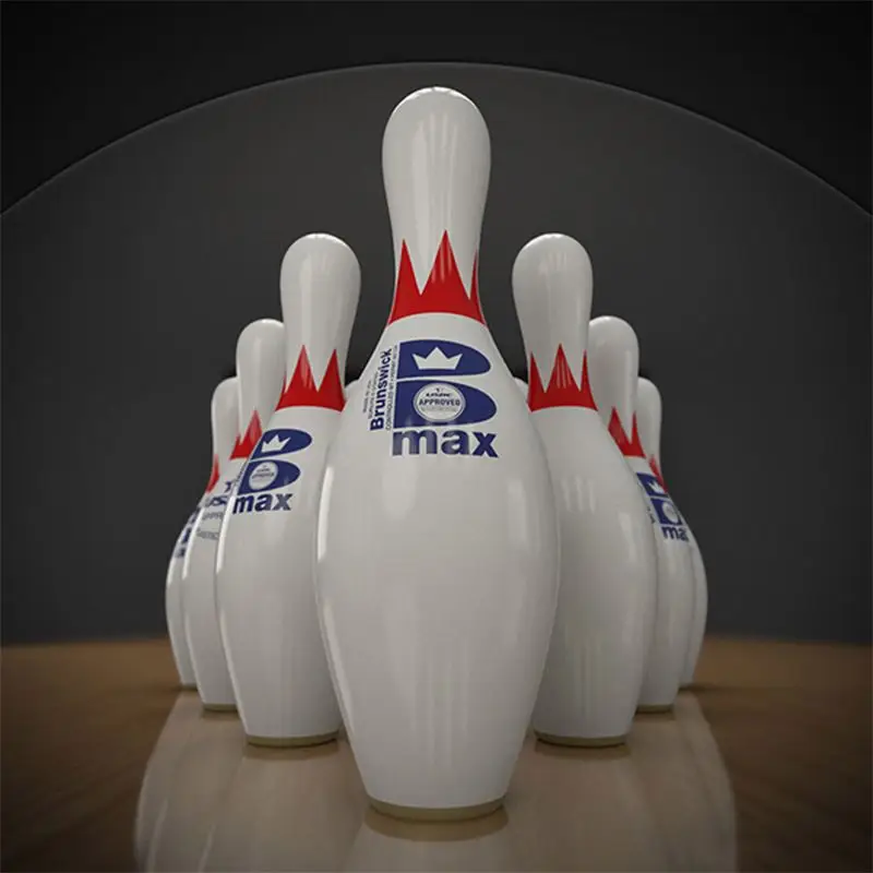 OEM/ODM max bowling pin quality branded wooden tenpin bowling pins
