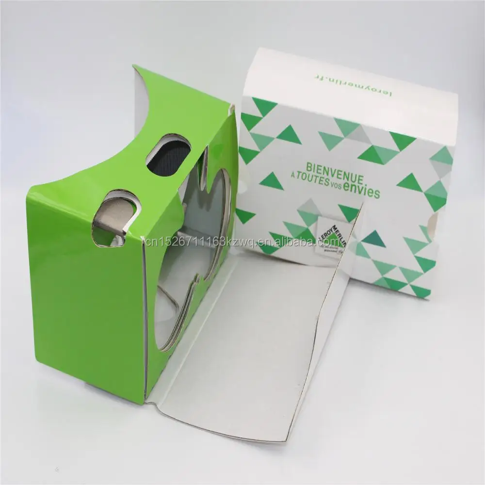 виртуальной реальности google cardboard 2 0 bf пленка синяя Виртуальная реальность 3d vr коробка очки