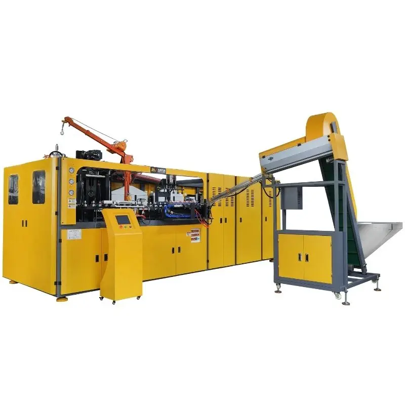 Китайский новый дизайн, лидер продаж, доступные низкие цены, полностью автоматическая машина для выдувного формования пластиковых бутылок для воды и масла из ПЭТ