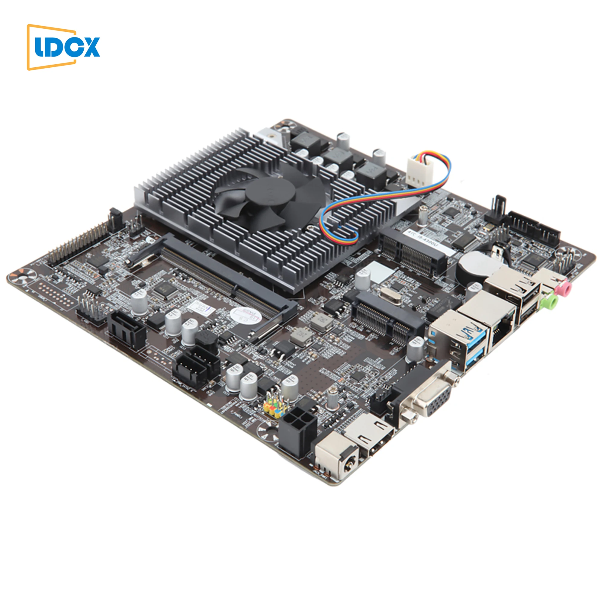 
LDCX Core I5 5200u thin itx Mini integrated computer motherboard 