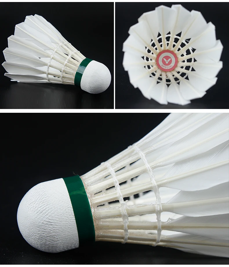 Victor pink SPECIAL Duck Feather Badminton Shuttlecock same as AS02
