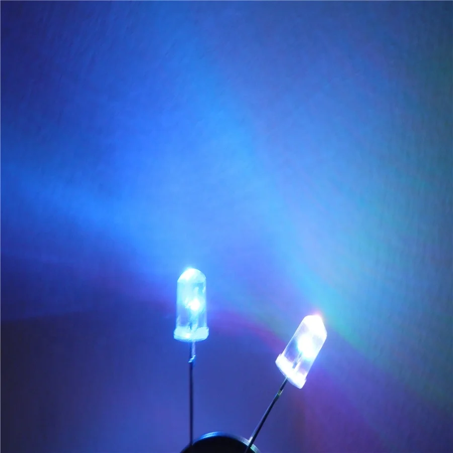 
High quality common anode 5mm rgb color changing / flicker led diode 