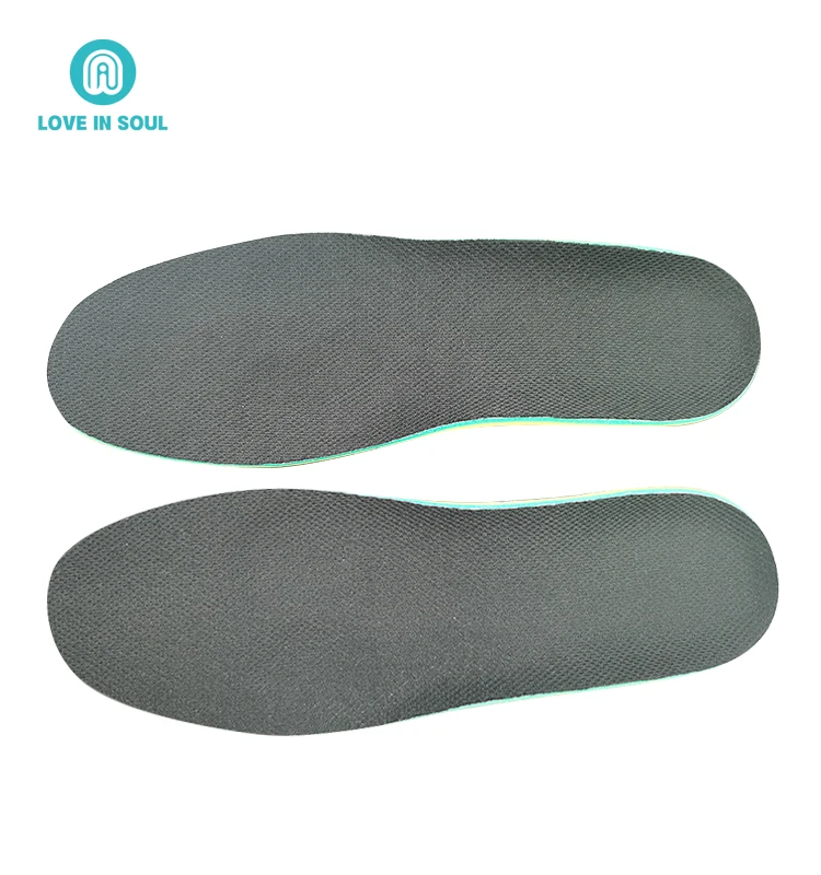 PU Insole Breathable Sports Insoles, Poron Cushioning Shoe Inserts Orthotics Arch Support Insoles for Men Women Free 500 CN;FUJ