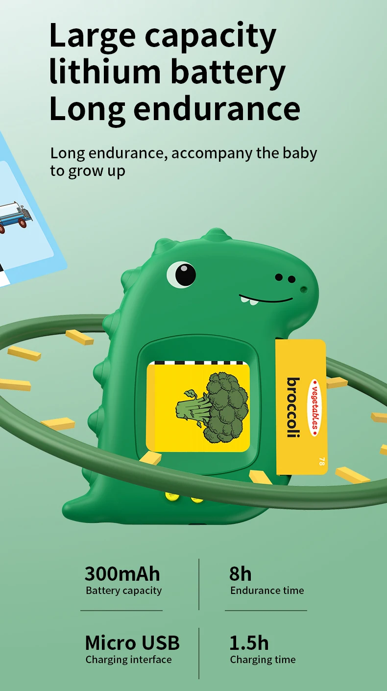 Multi Functional Toddler Educational Toy Kids Electronic Cognitive Cards Talking Flash Cards Machines Card Reader learning toys