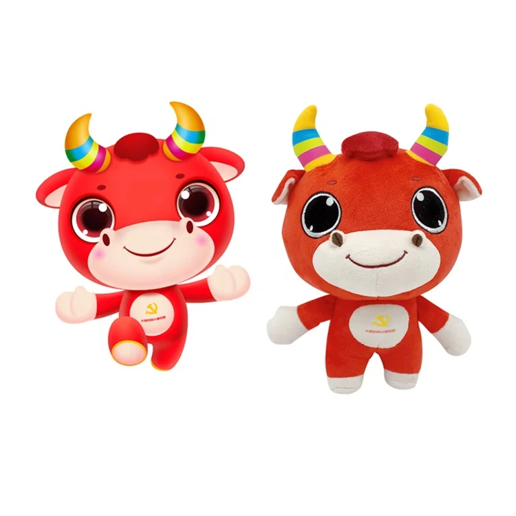 Promotion Stuffed Plush Toy Suppliers China factory Custom Logo Soft Plush Doll Mascots Toy