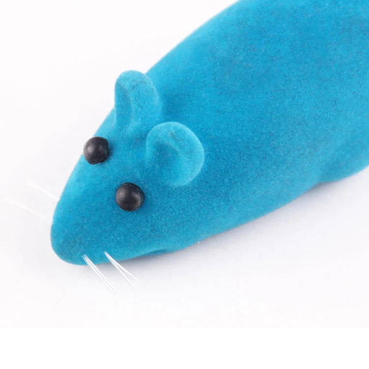 Hot selling cute cartoon rubber vocal dog toys vocal realistic cat toys little mouse mice & animal toys