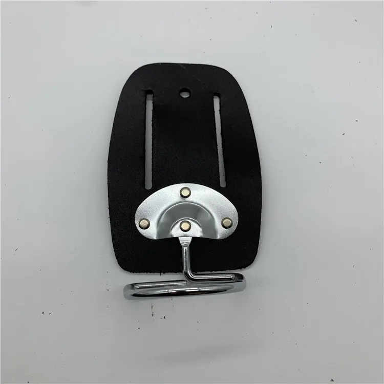 Factory direct customization of the first layer cowhide electrician kit hammer hook pocket accessories hammer rack hammer rack