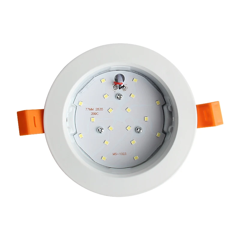 ERDU High Quality Black White Led Downlight Ceiling Recessed Downlight Round Slim Panel Light Home Store Use Downlight