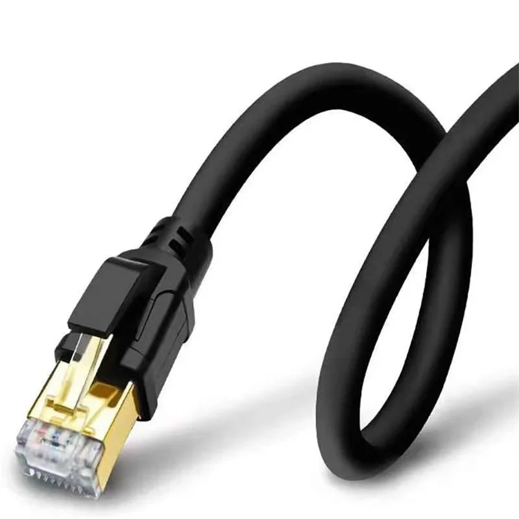 40Gbps 2000Mhz SSTP LAN Cables with Gold Plated RJ45 Connector for Router Modem Gaming Xbox