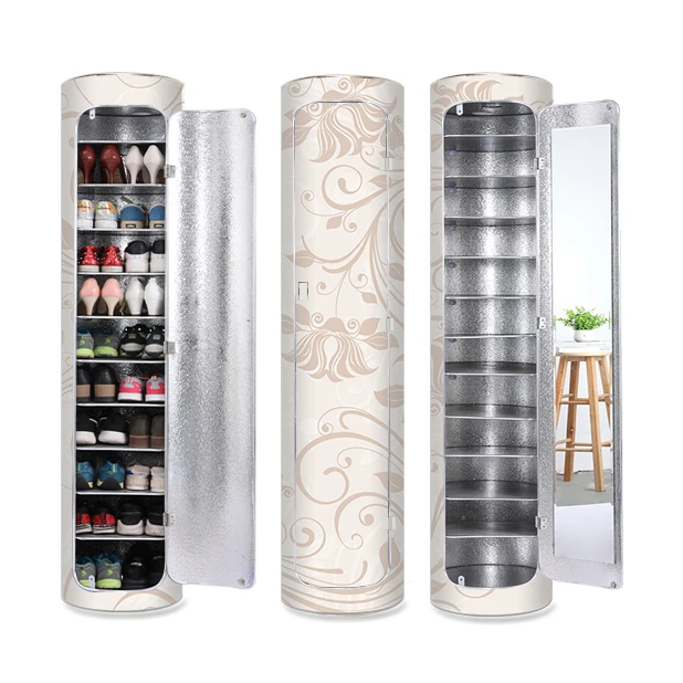 Export high quality PVC material slim shoe cabinet hospital shoe cabinet home shoe rack