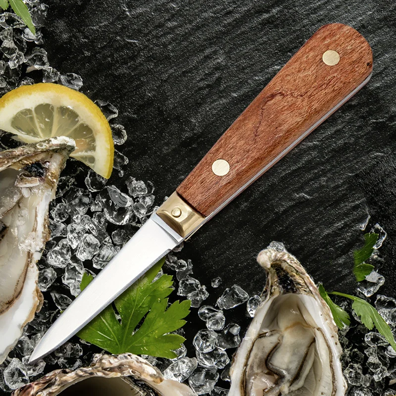 High classic professional oyster shucker opener stainless steel oyster knife for seafood shell open