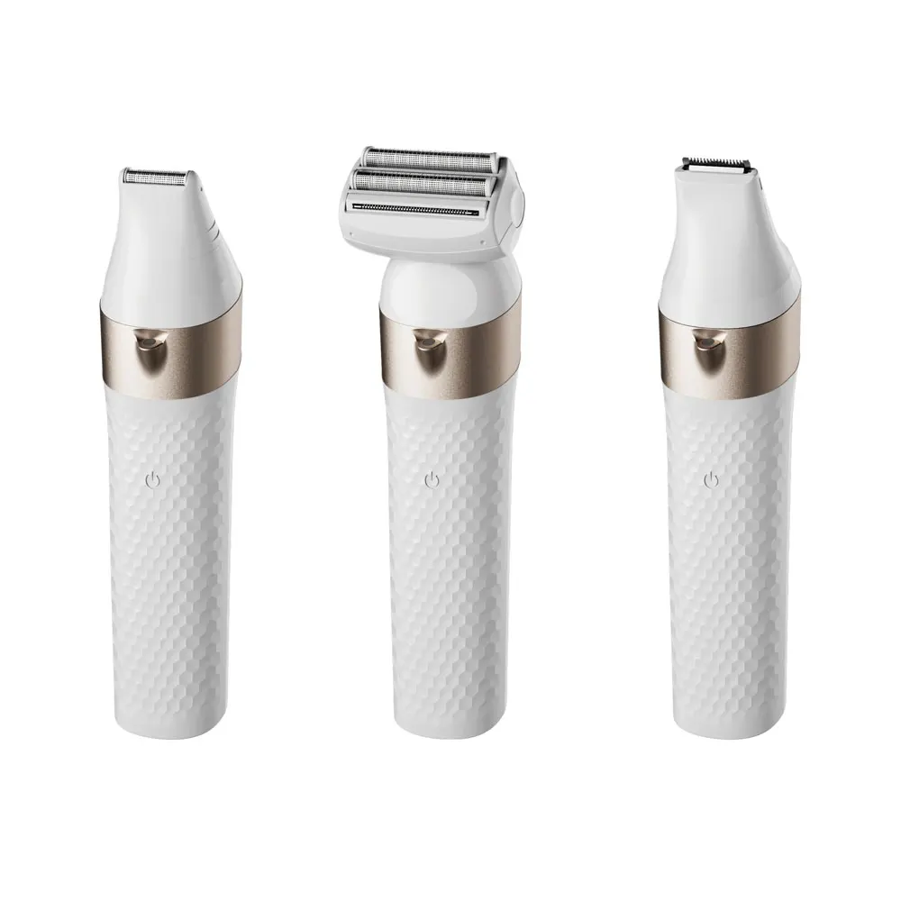 Wholesale 3 IN 1 Epilator Hair Removal for Women Epilator Ladies Shaver Whole Body Shaver Female for Christmas Gift