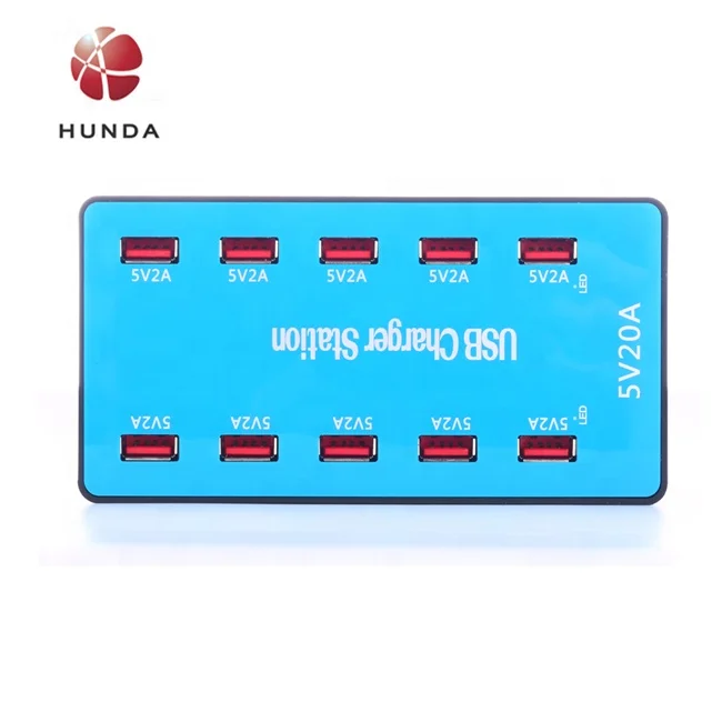  Беспроводное зарядное устройство с несколькими USB-портами 80 Вт 20