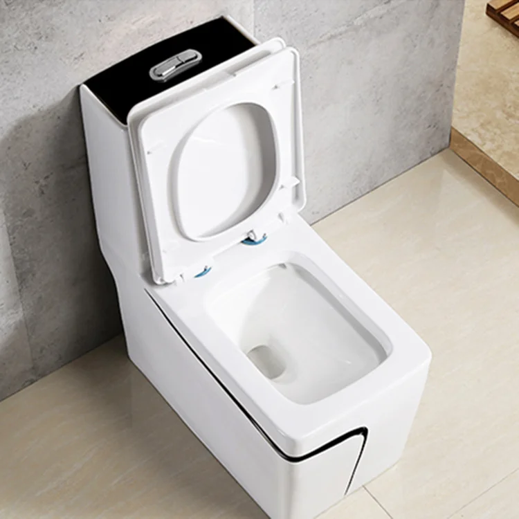 Factory direct sale reliable quality home free-standing one piece color toilet bowls