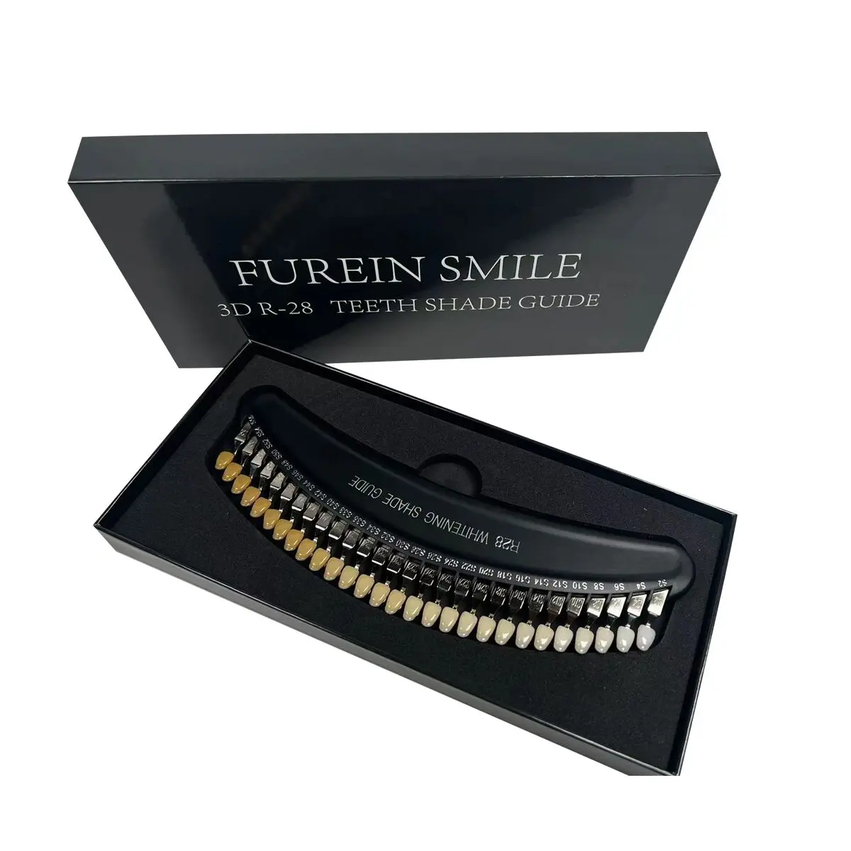 2024 newest Top Professional Dental Teeth Whitening Bleaching Teeth Shade Guide