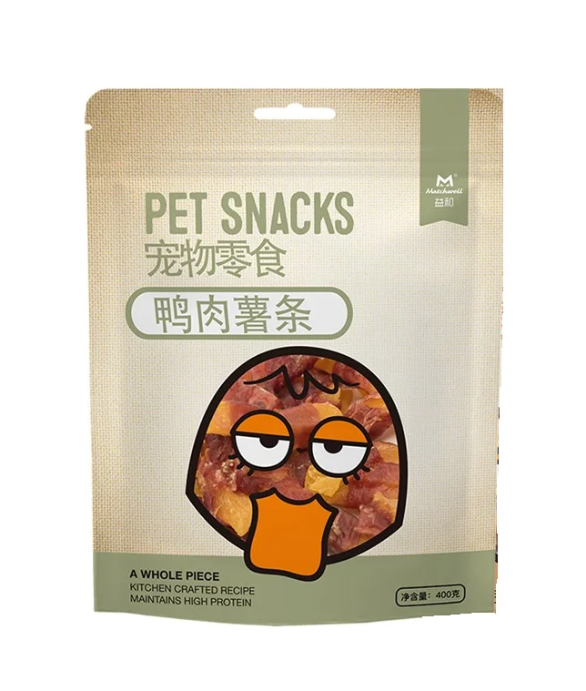 Chicken Wrapped Sweet Potato Dog Treat  dry Food Dried Dog Treat food