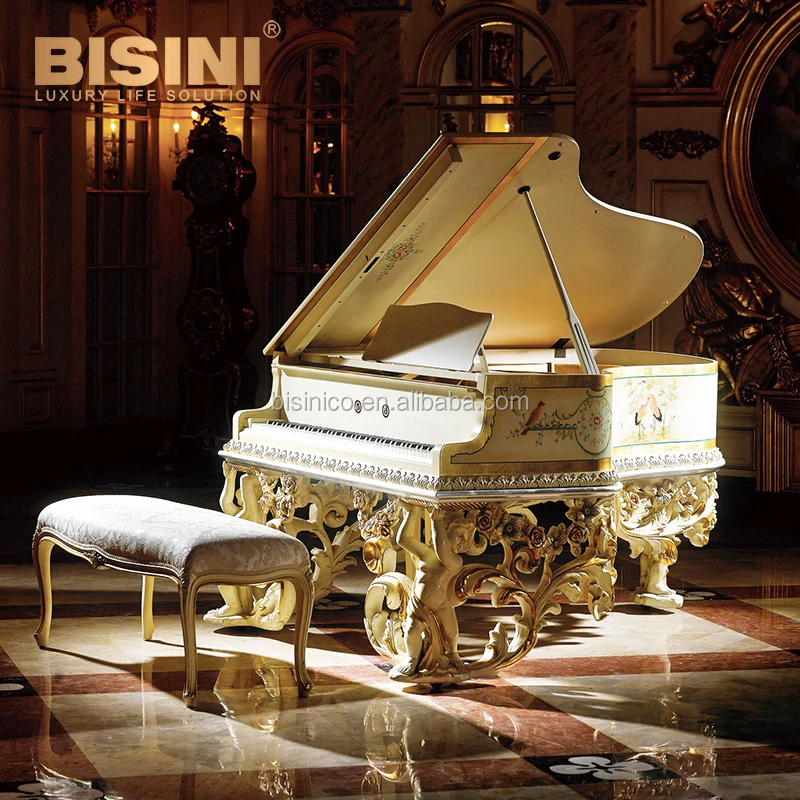 
88 Key Luxury Exquisite Louis Style Craftsman Carved Grand Piano for Concert 