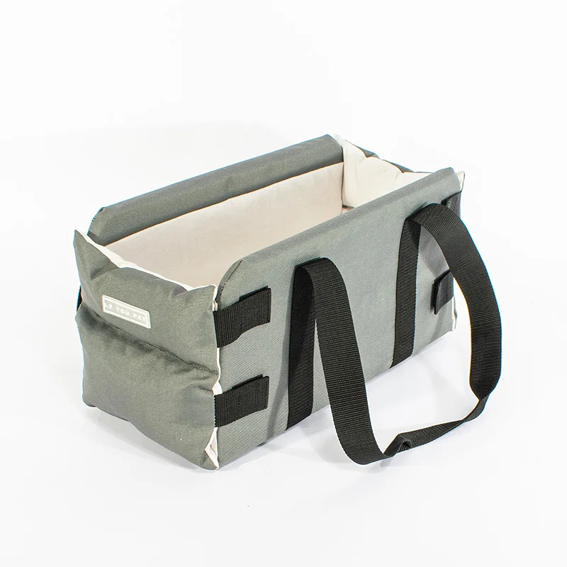 durable new patented style Dog Booster Car Seat Center Console Cat Travel Seat hot selling on line