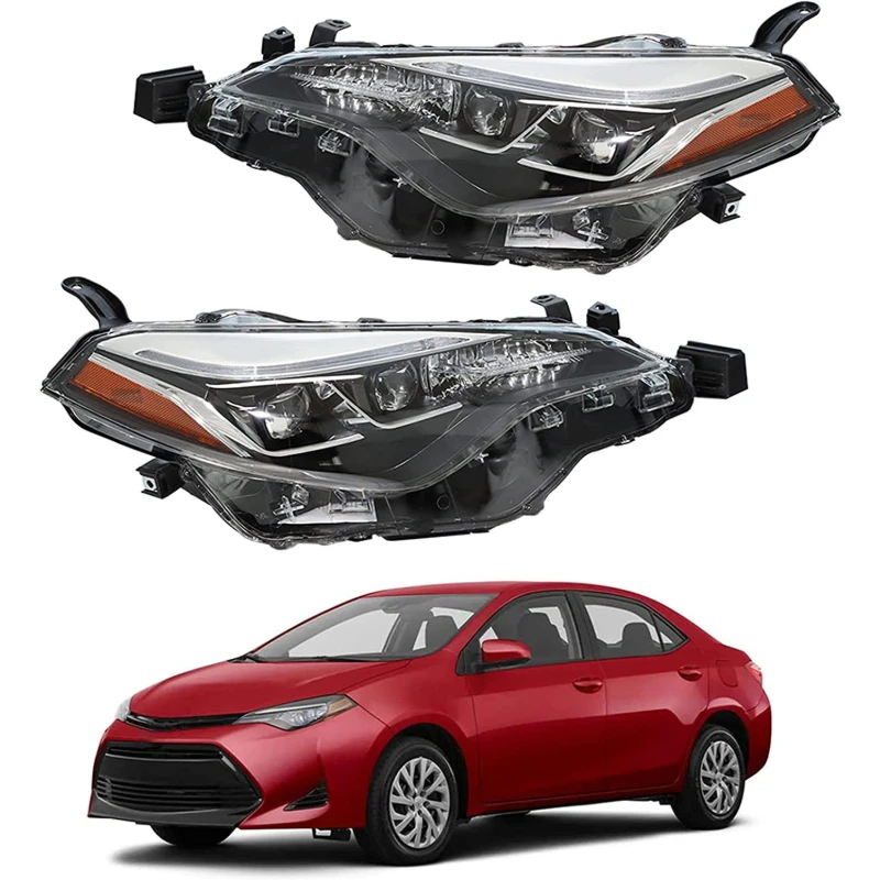 
car auto lamps for 17-18 TY CORLLA SEHEAD LAMP ASSY (LH) W/O DRL car lights OEMNo 81150-02M90 
