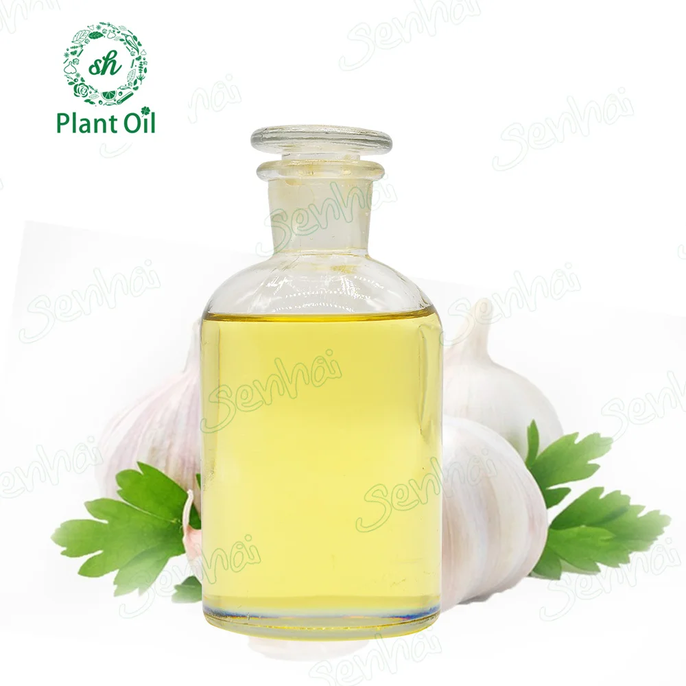 
100% natural pure bulk wholesale garlic Oil for food additives 