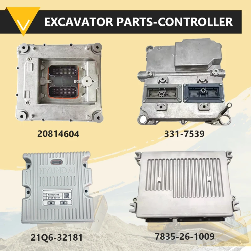 Excavator Computer Controller Board Controller Board For Caterpillar Volvo Hyundai Komatsu Kobelco Doosan Hitachi JCB