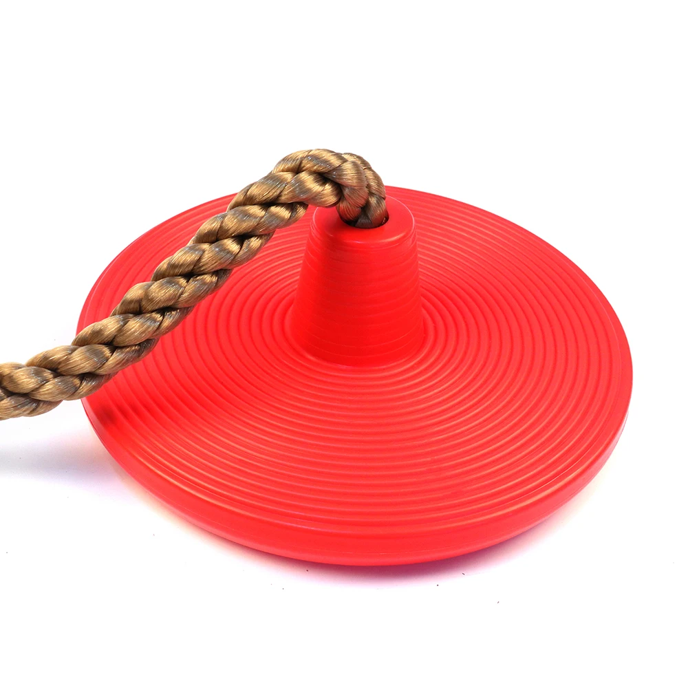 Outdoor Kids Children Disc Rope Climbing Swing Tree Swing
