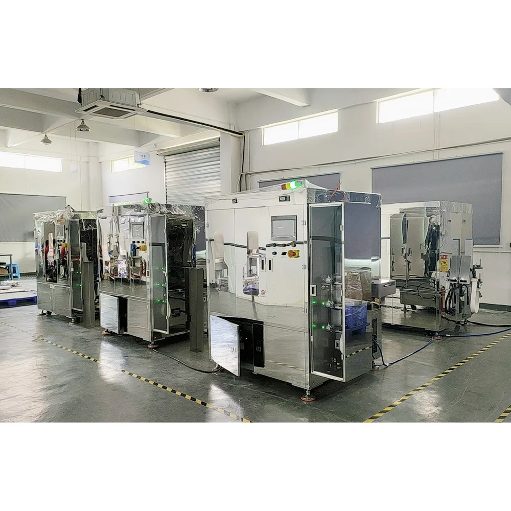 CCM camera module process use VCM LENS and IR surface dust fully  Automatic All-round spray-type Two-Fluid Cleaning Equipment