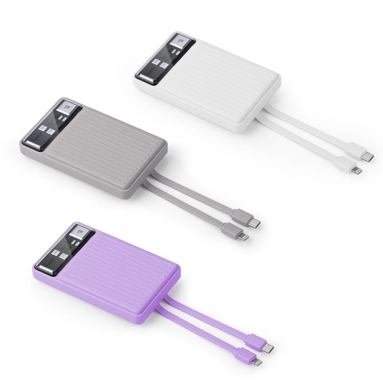 Doublepow ABS Portable Power Station 5V/4.5A 9V/2A 12V/1.5A Mini Super Fast Charger 22.5W Output 10000mAh Power Bank