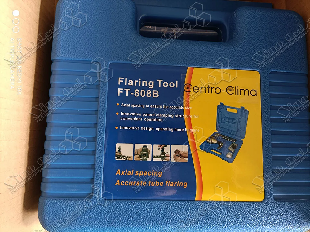 45 degree Ratchet Eccentric Cone type Tube Expander flaring tool for refrigeration Tools CT-808 FT-808