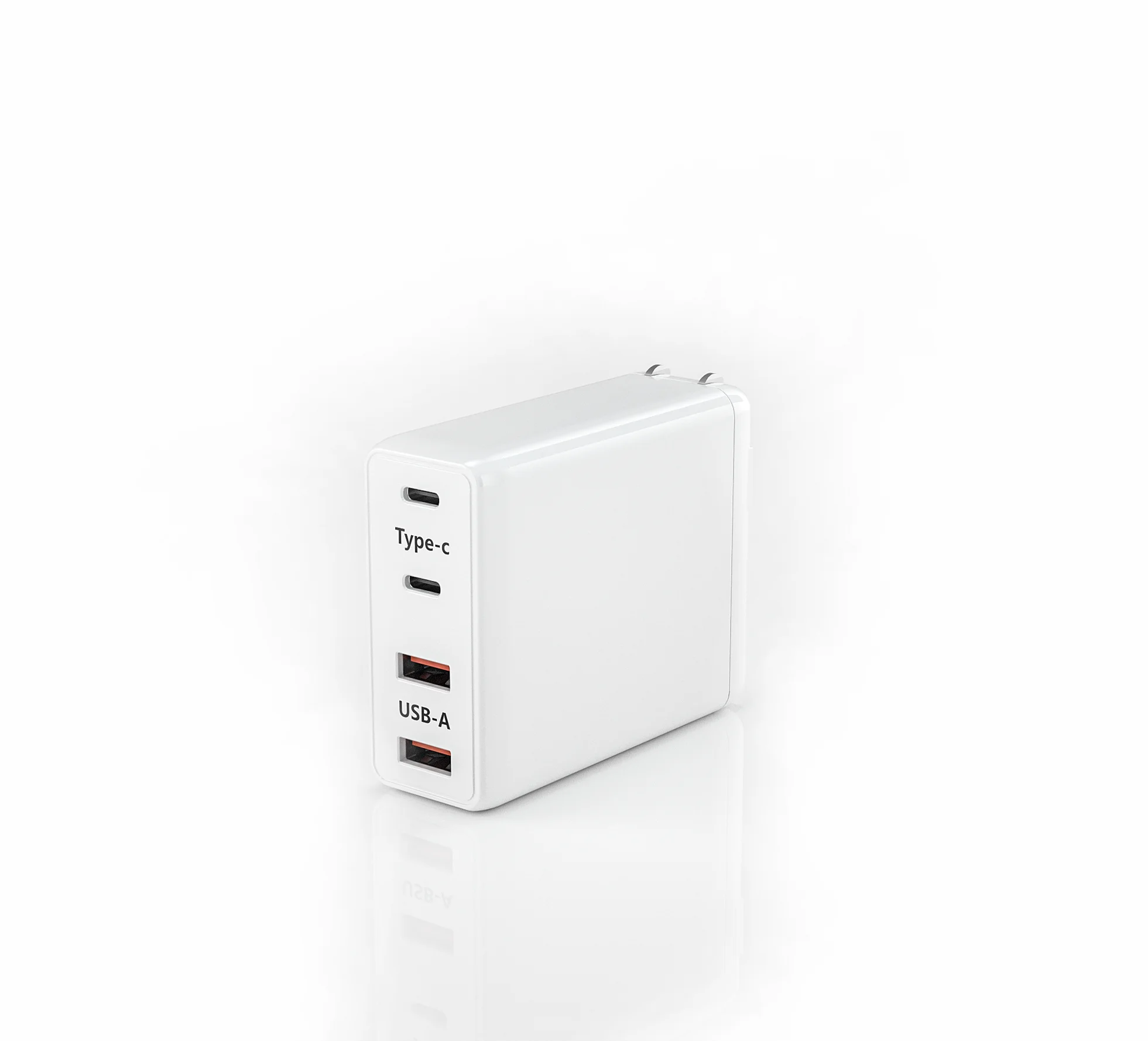 GaN tech USB type C 100W charger  2020 new Idea gallium nitride Foldable Adapter for MacBook iPhone PD 3.0 GaN Wall Charger