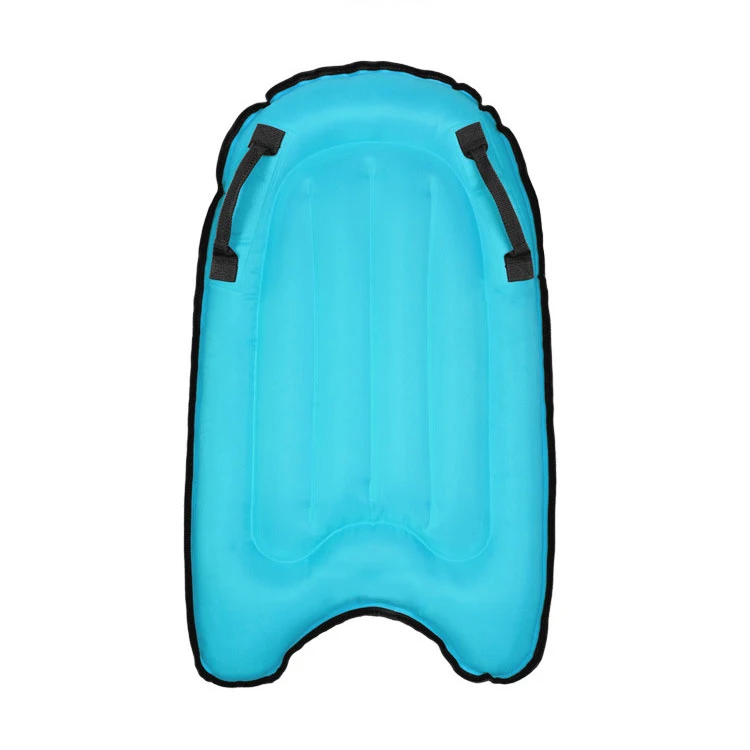 2022 Outdoor Inflatable Surfboard Portable Buoy Kickboard with Handle Children Safe Sea Water Sport Surf  Bodyboard